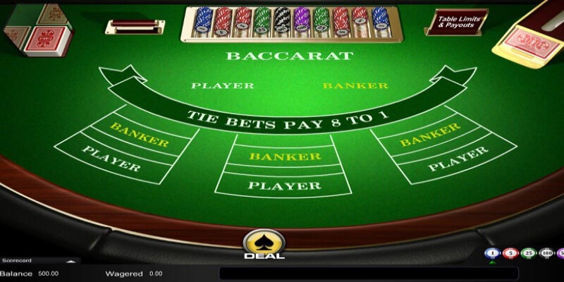 Tham gia đặt cược dễ dàng khi chơi Baccarat Online 